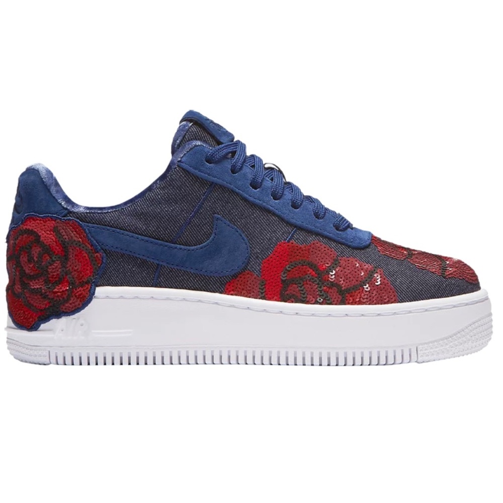 Brand New Nike Women’s Air Force 1 “Floral Sequin”. Rare. Size 10. No Box